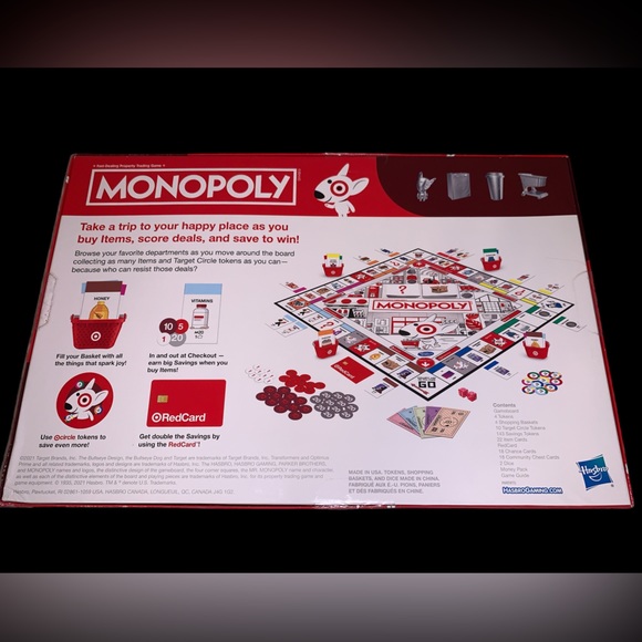Monopoly ⭐️NEW⭐️ Sealed 2021 Target Monopoly Limited Edition Board Game - Picture 2 of 4